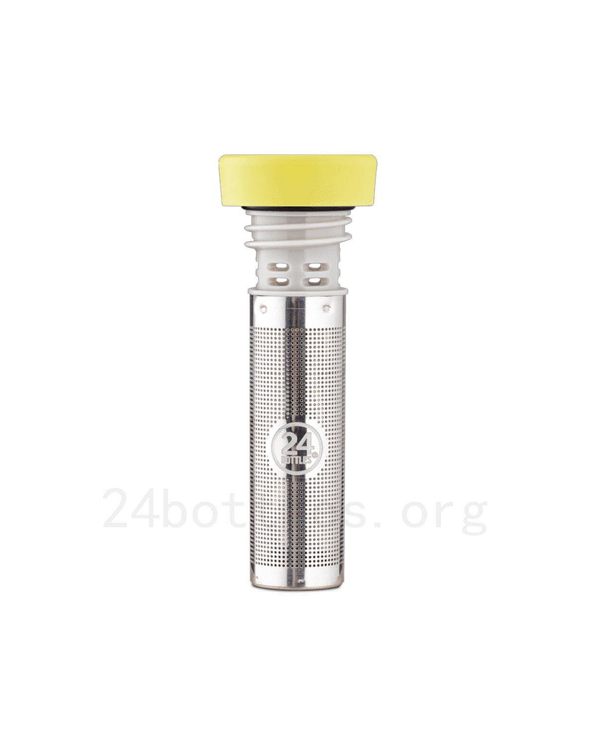 (image for) Bottle Infuser Lid - Light Yellow bottiglia acciaio