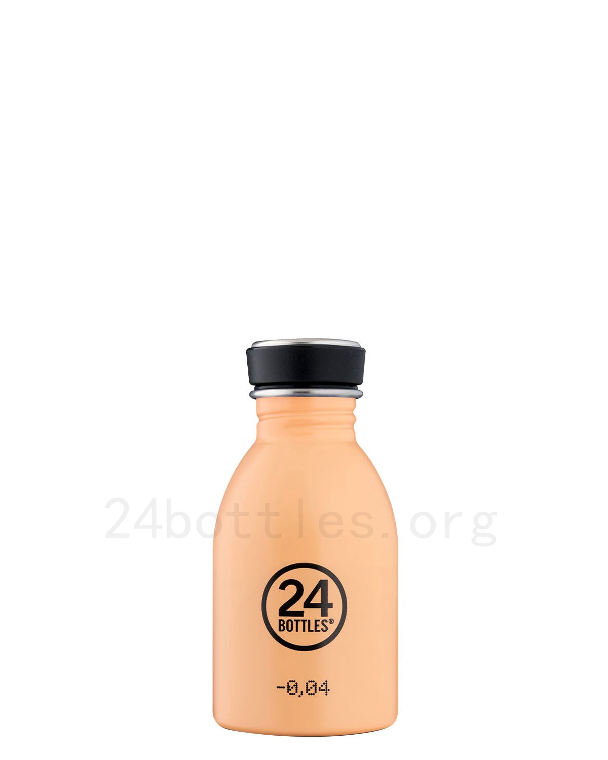 (image for) 24 bottles borracce Peach Orange - 250 ml borraccia termica acciaio