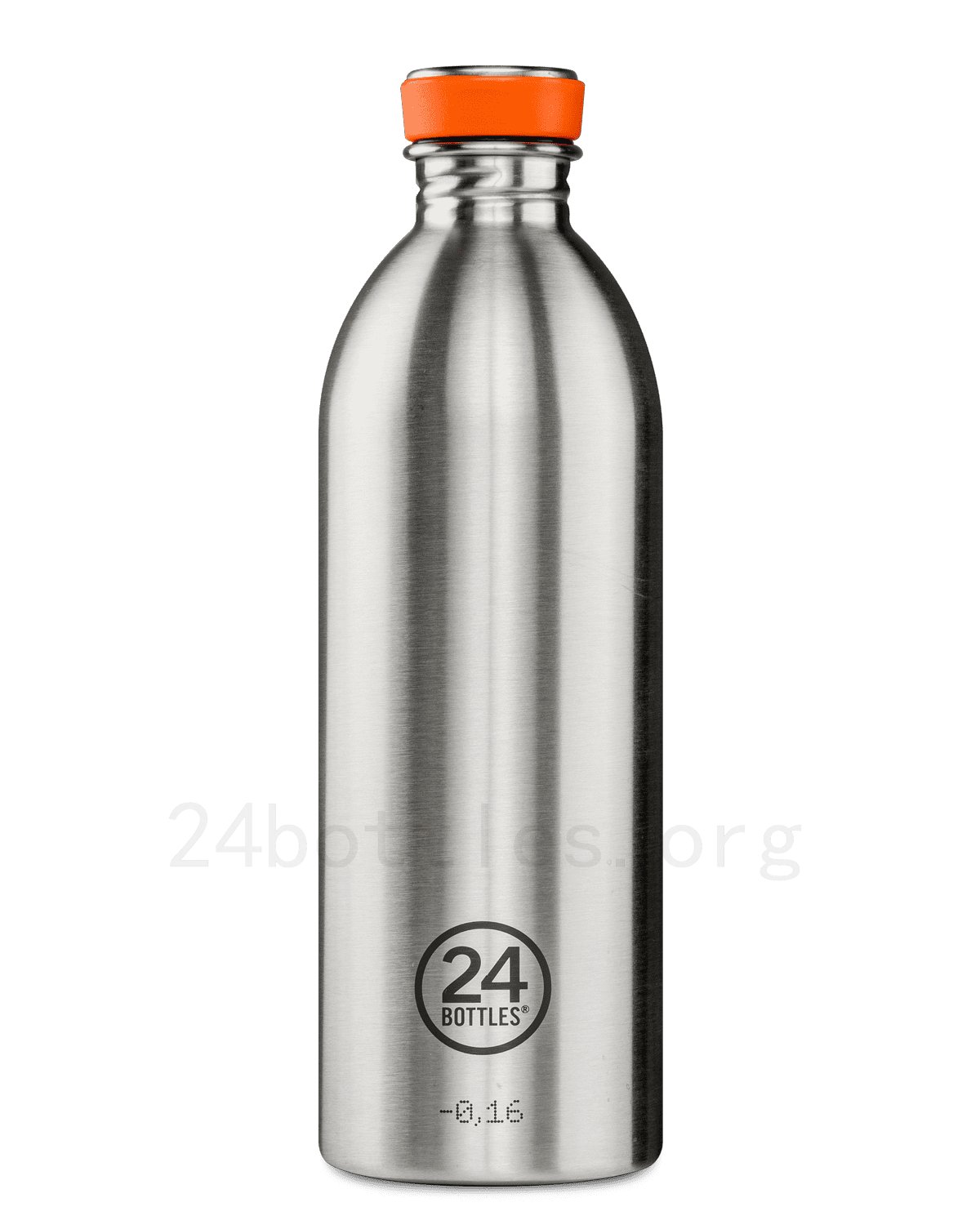 (image for) 24 bottles roma Brushed Steel - 1000 ml
